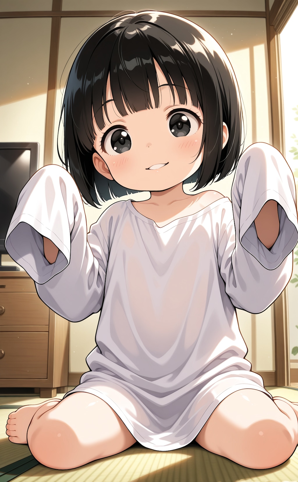 おじさんのシャツは