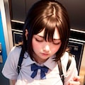 混んでるエレベーターにて 2枚目