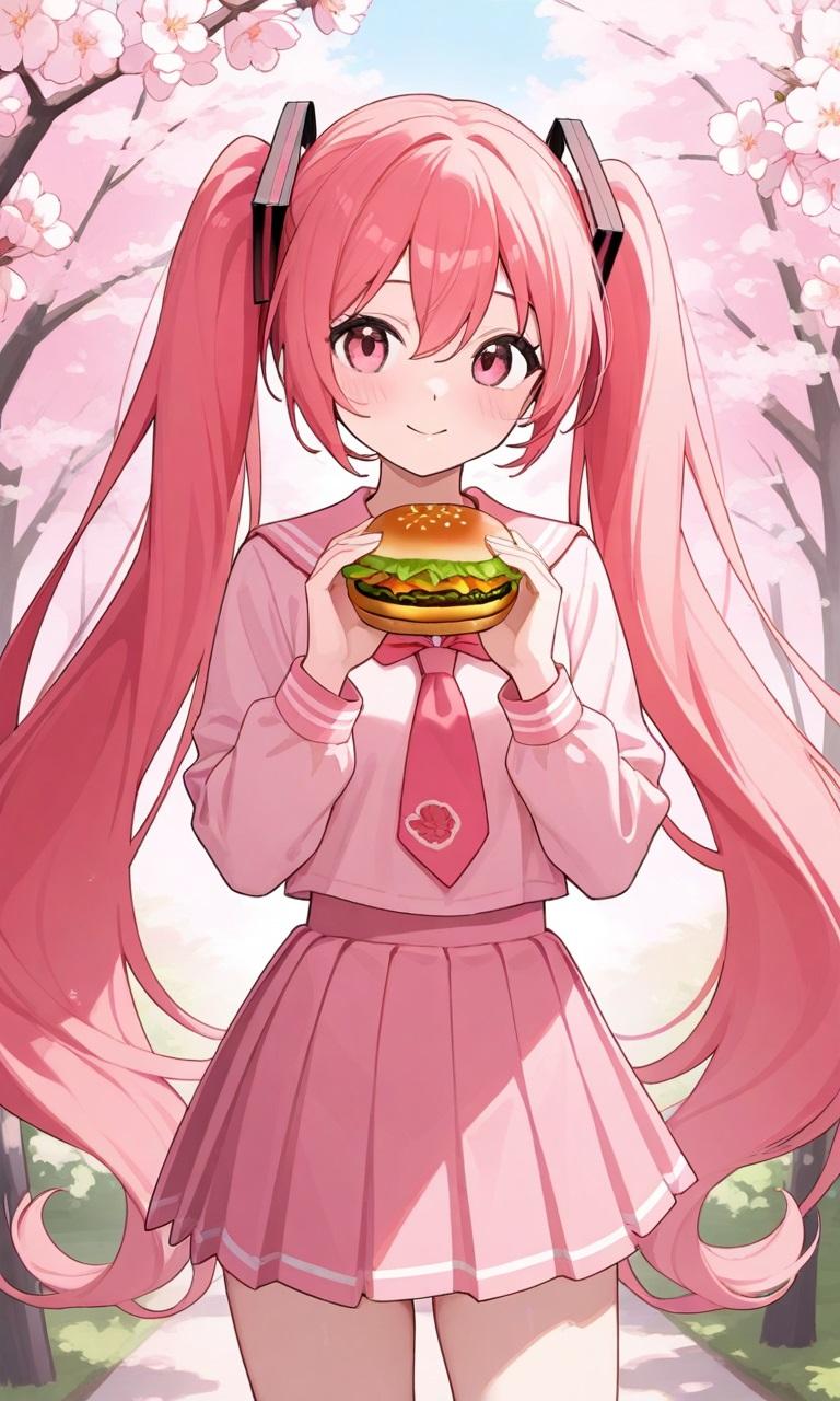 ハンバーガー食べる？