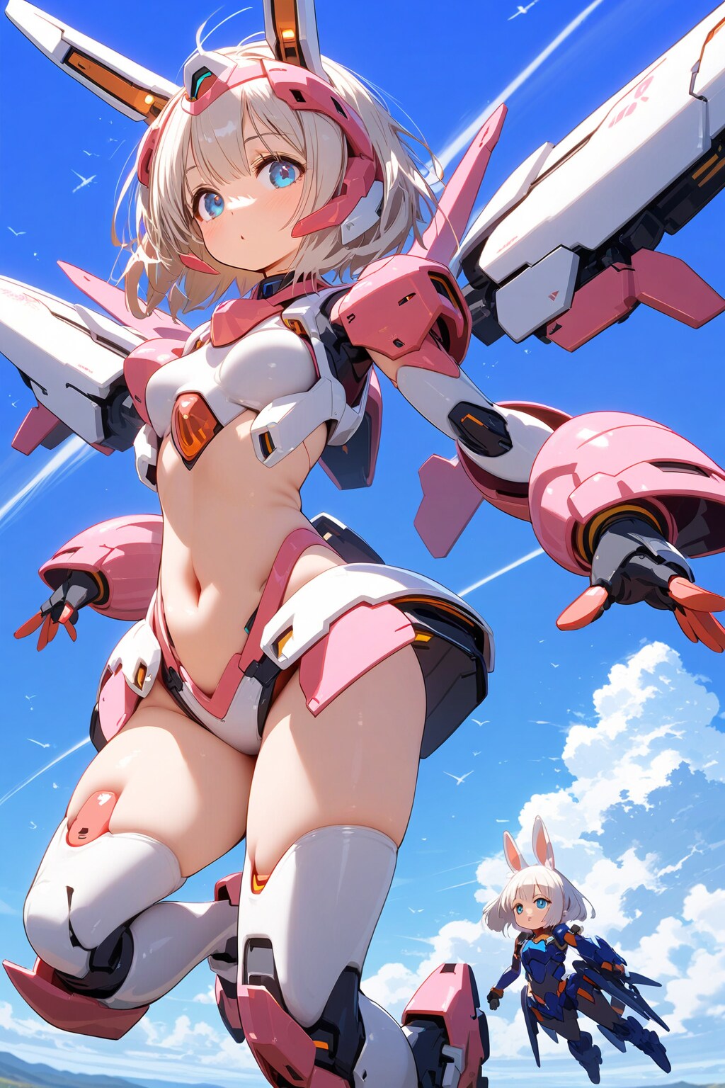 ウサギ風メカ少女