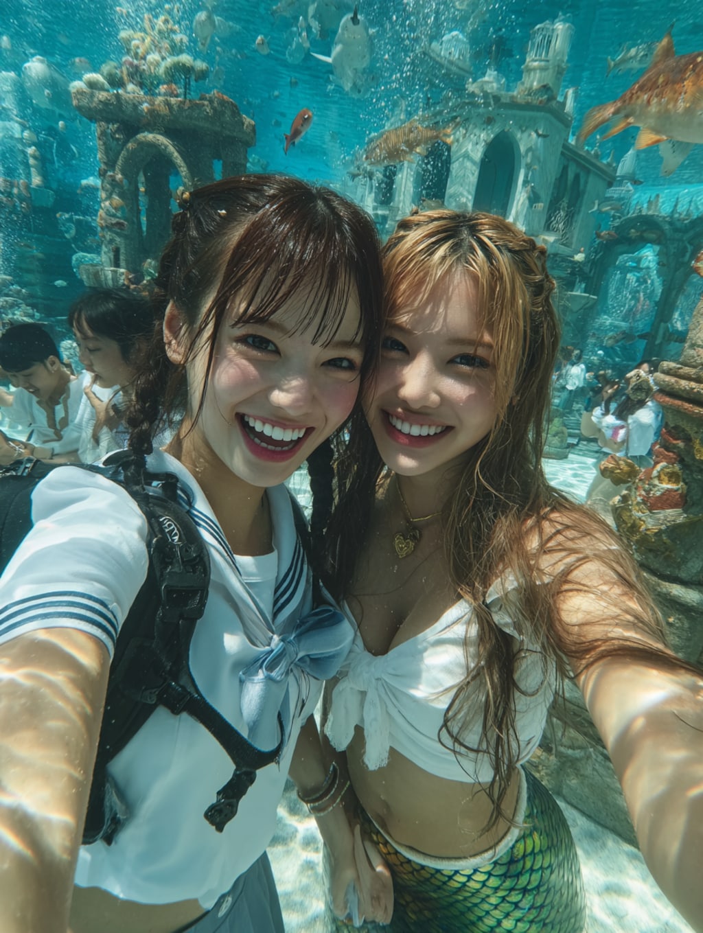 ギャル人魚JK