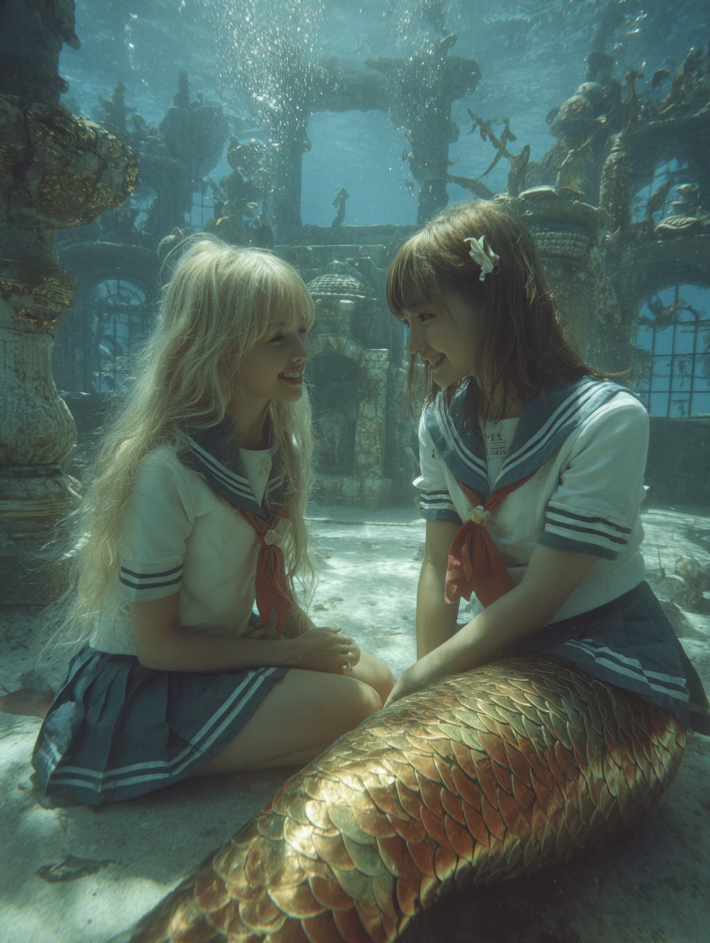 ギャル人魚JK