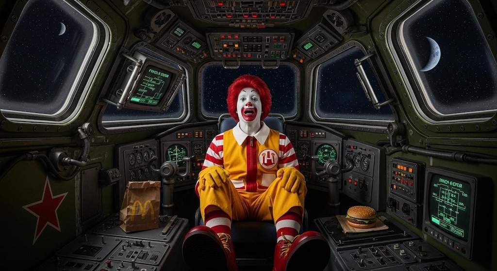 教祖様、必死に🚀操縦中🍔