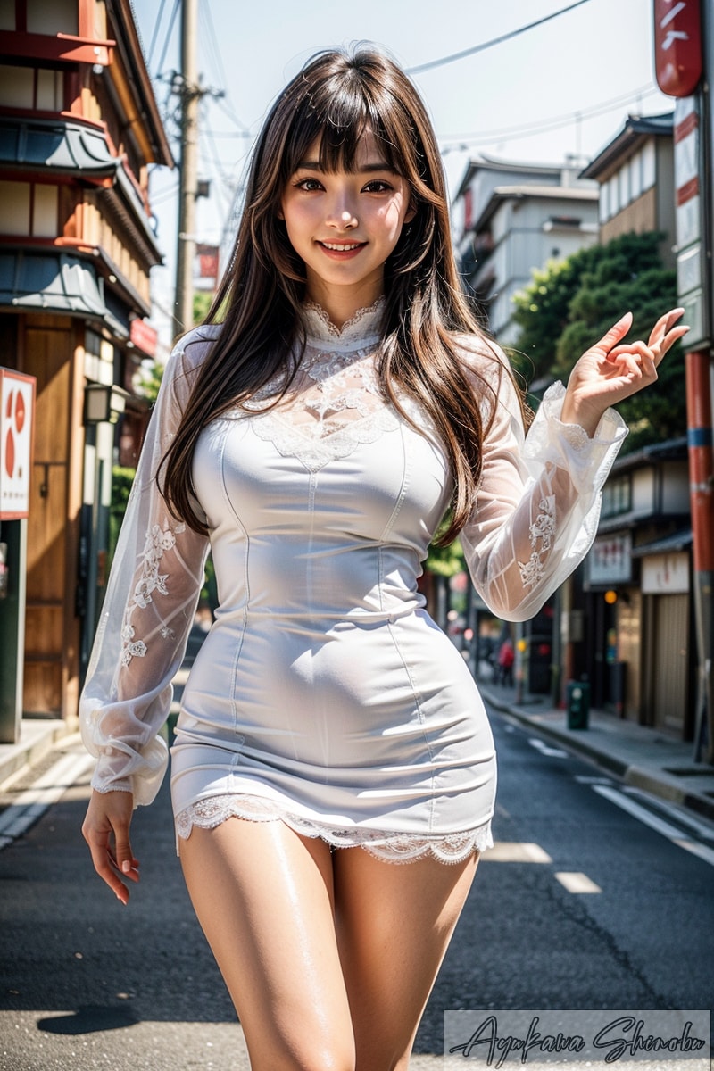 シースルーワンピース