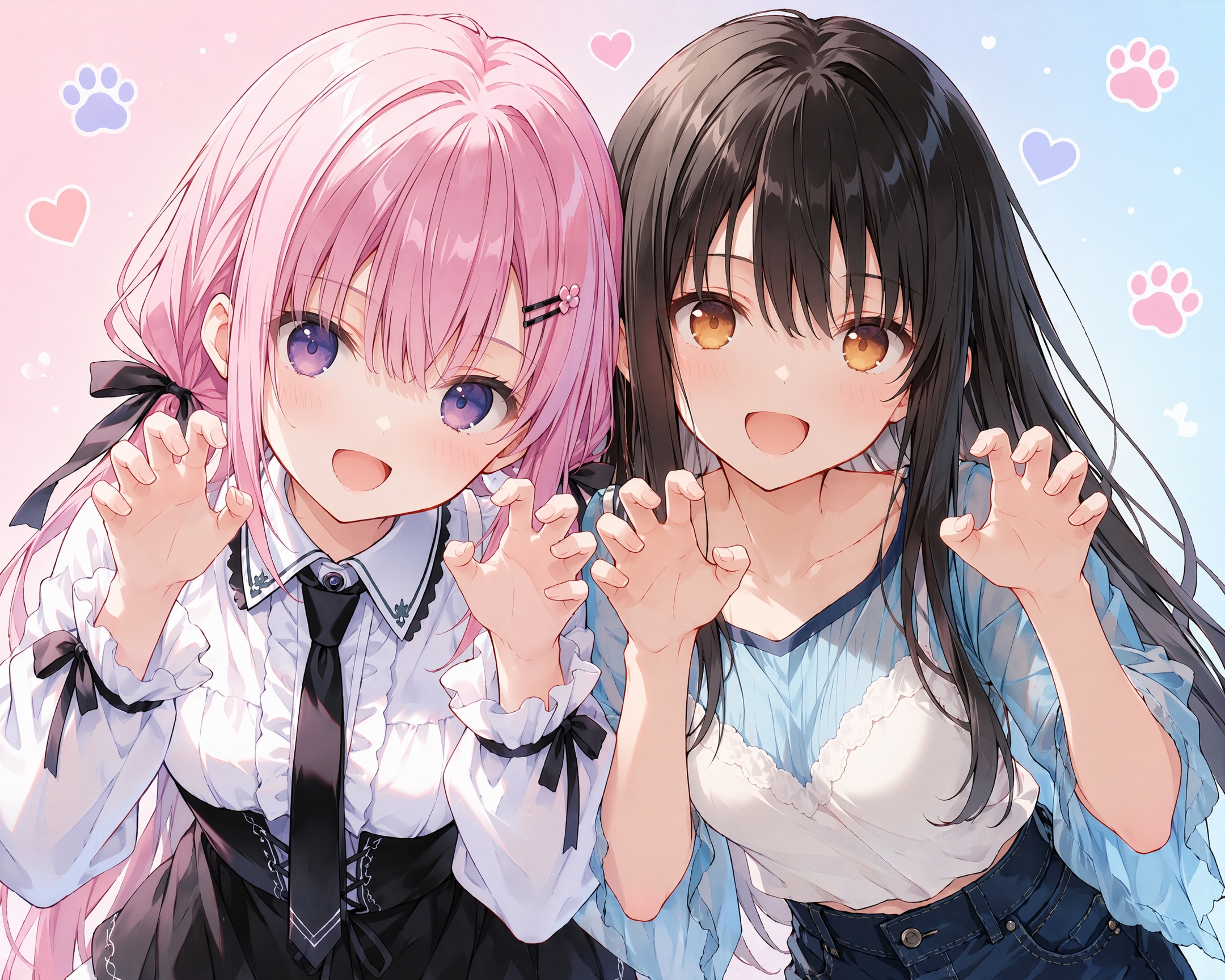 いっしょに、がおー！ | の人気AIイラスト・グラビア