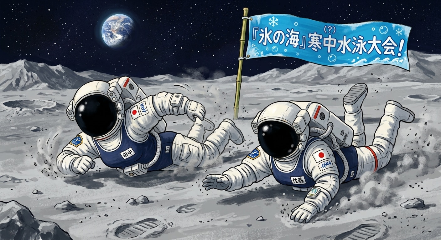 『氷の海』寒中（？）水泳大会！　（ジェミニ） | の人気AIイラスト・グラビア