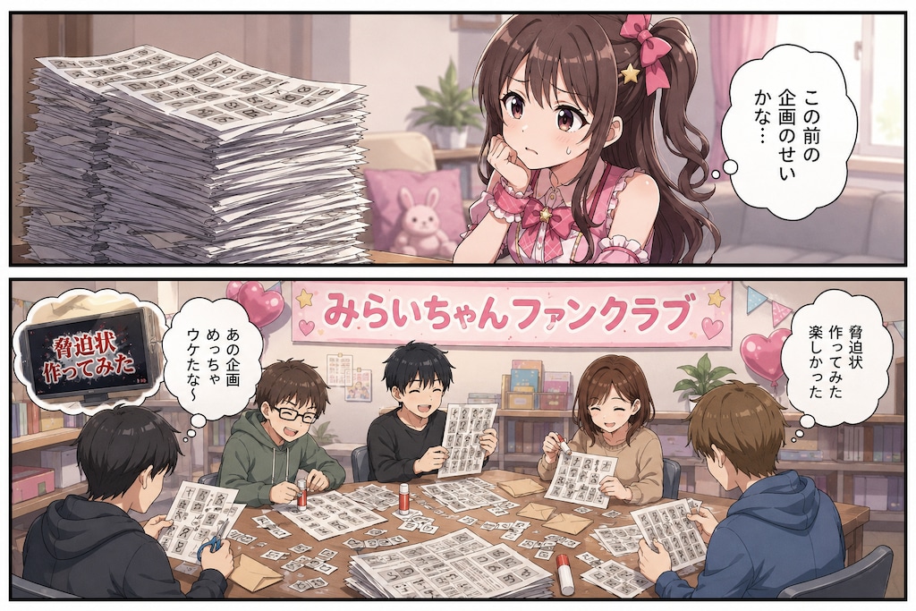 事件性しか感じられないファンレターの山