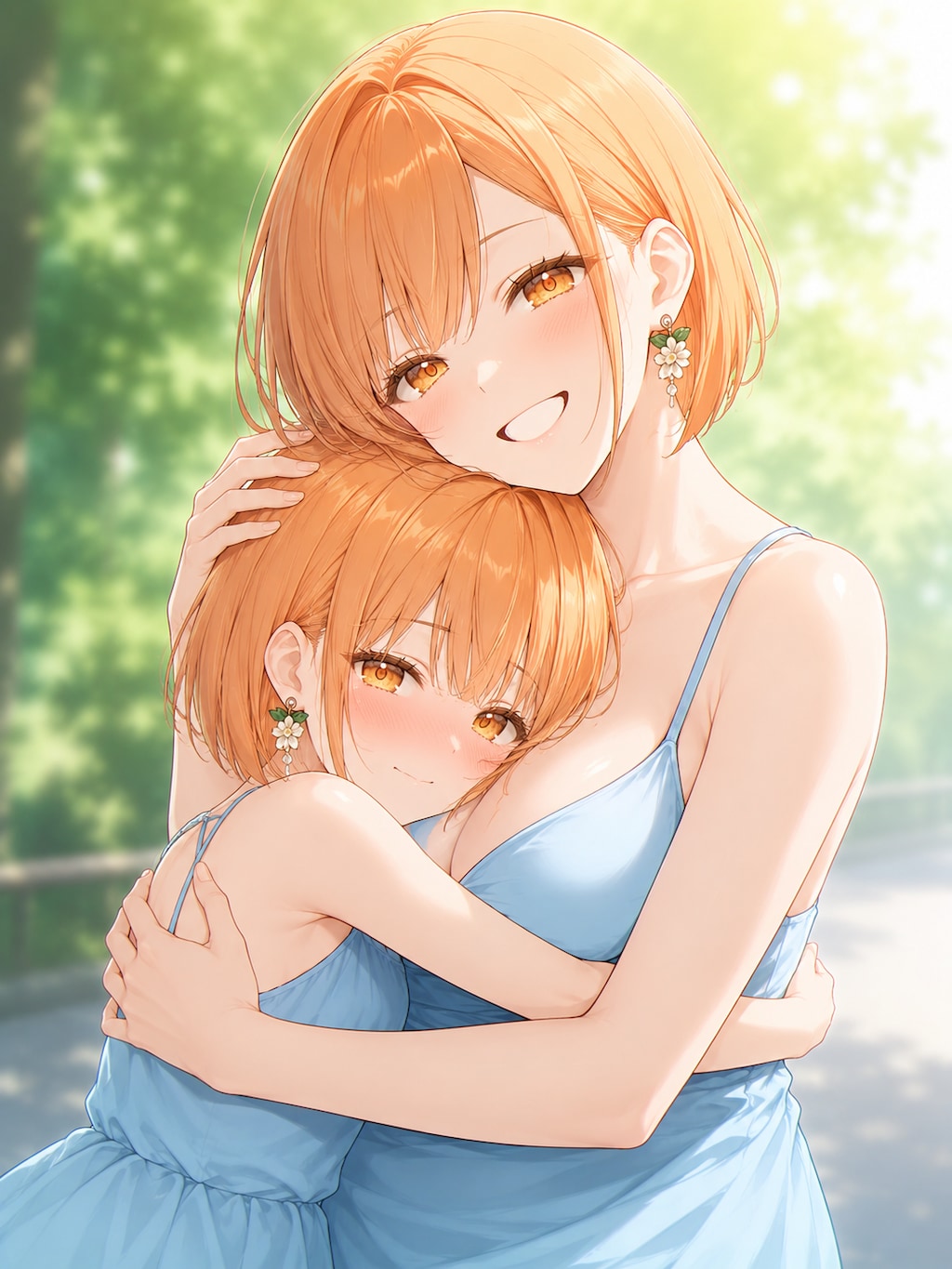 まるで親子のような二人