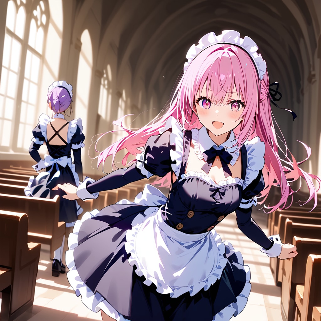 もう少しでお掃除終わりますよ！ | の人気AIイラスト・グラビア