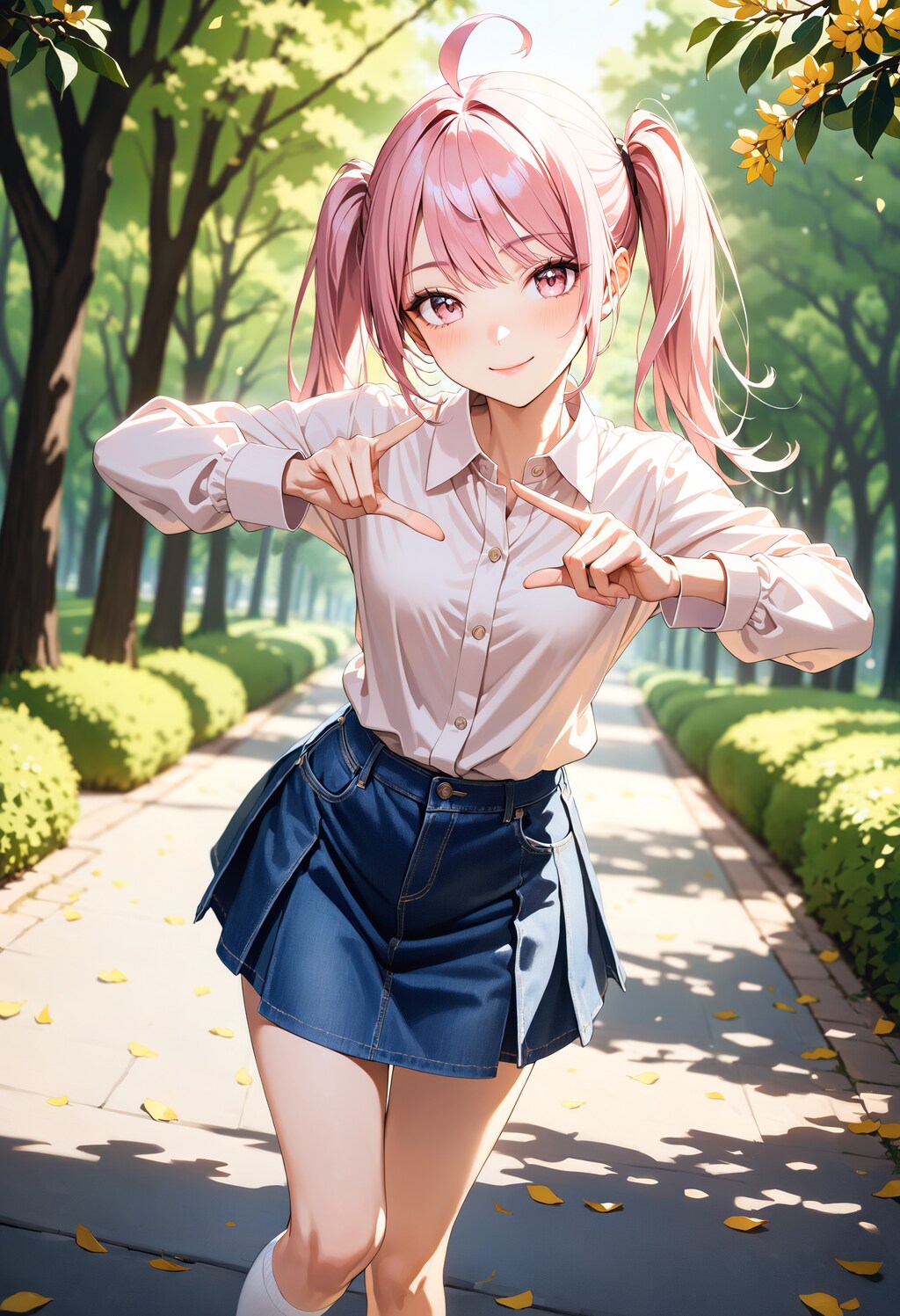 Finger Frame by アオのハコ