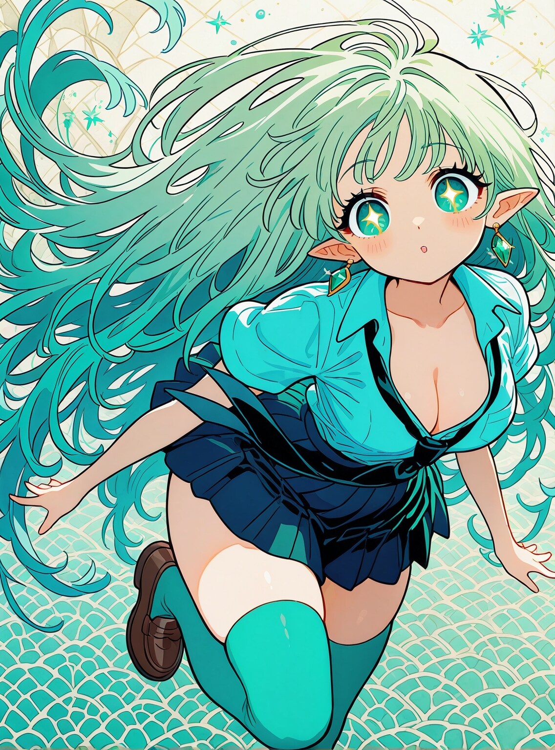 ギャル🩷エルフ | の人気AIイラスト・グラビア