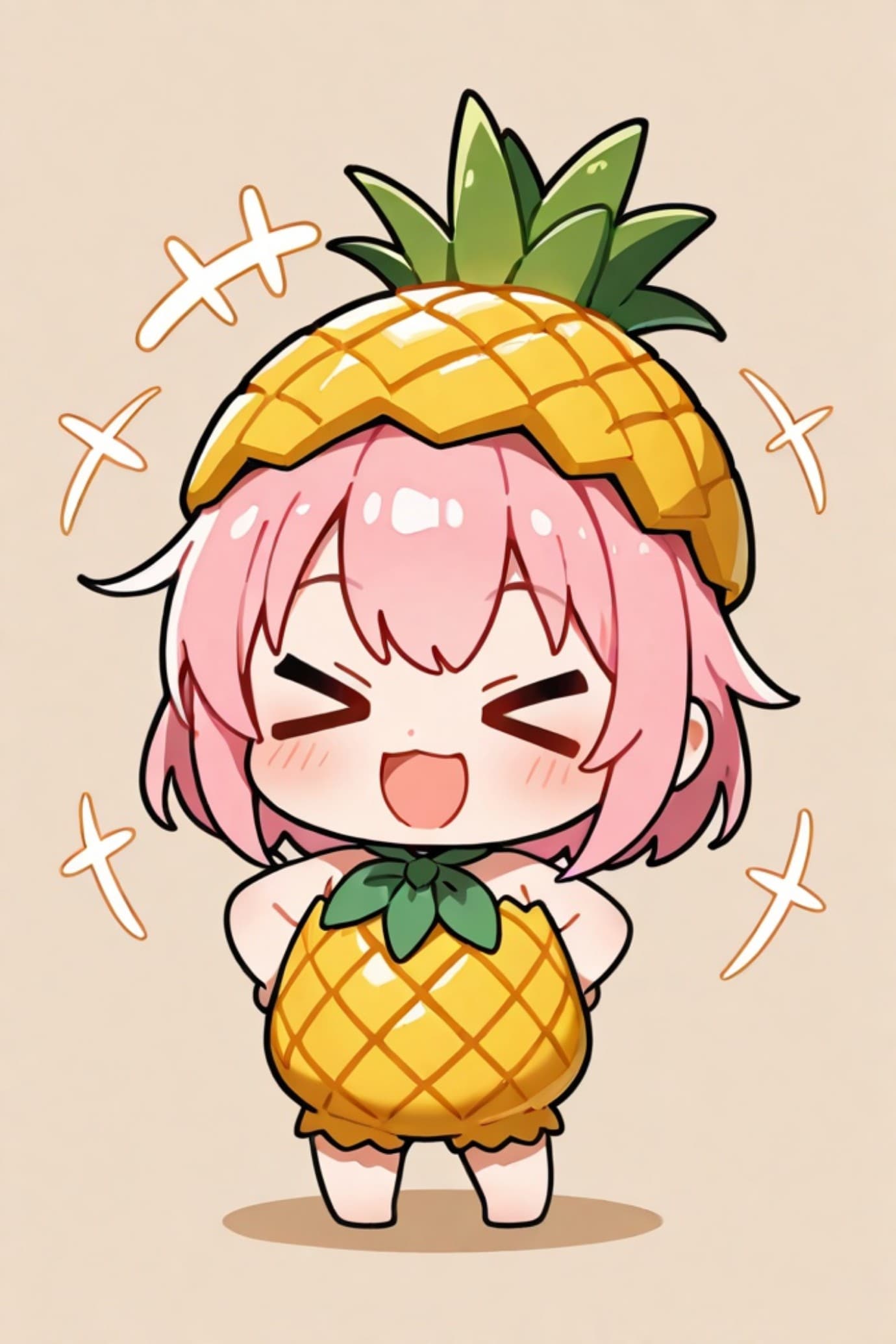 パイナップルちゃん | の人気AIイラスト・グラビア