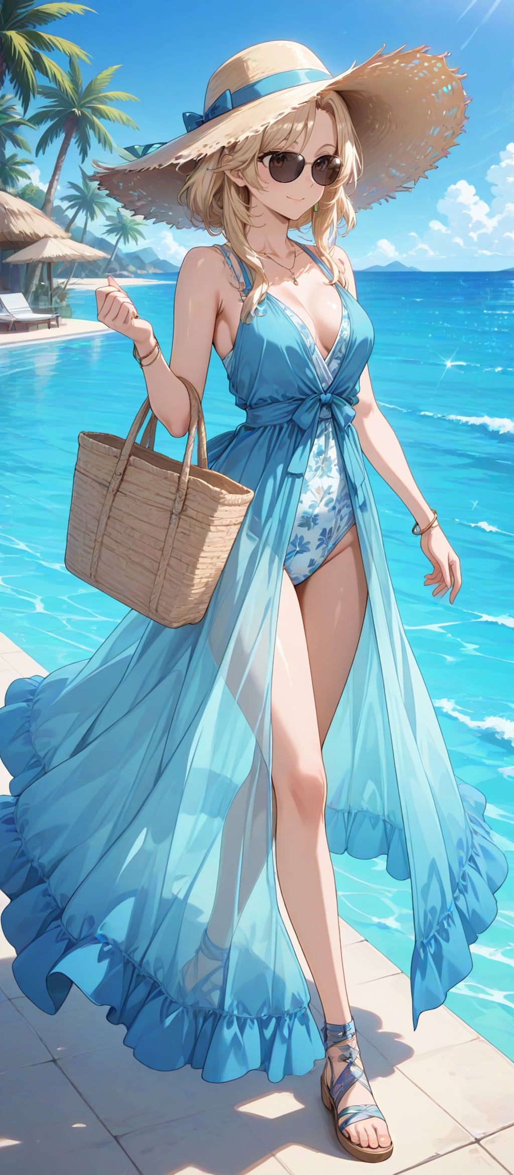 水着と透けドレス