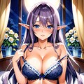 彼女と情熱的な夜 A passionate night with her. 2枚目