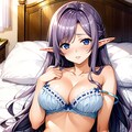 彼女と情熱的な夜 A passionate night with her. 3枚目