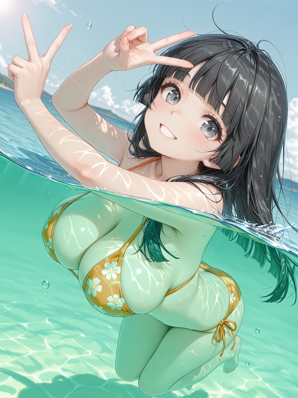 泳ごうよ!!✨