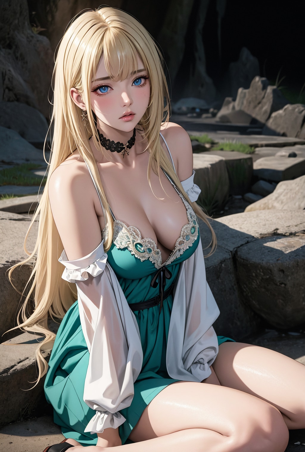 渓谷の | の人気AIイラスト・グラビア