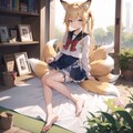 狐っ娘にセーラー服を 6枚目