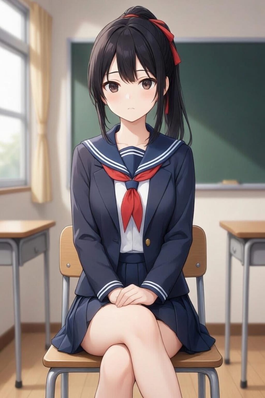 セーラー服の少女