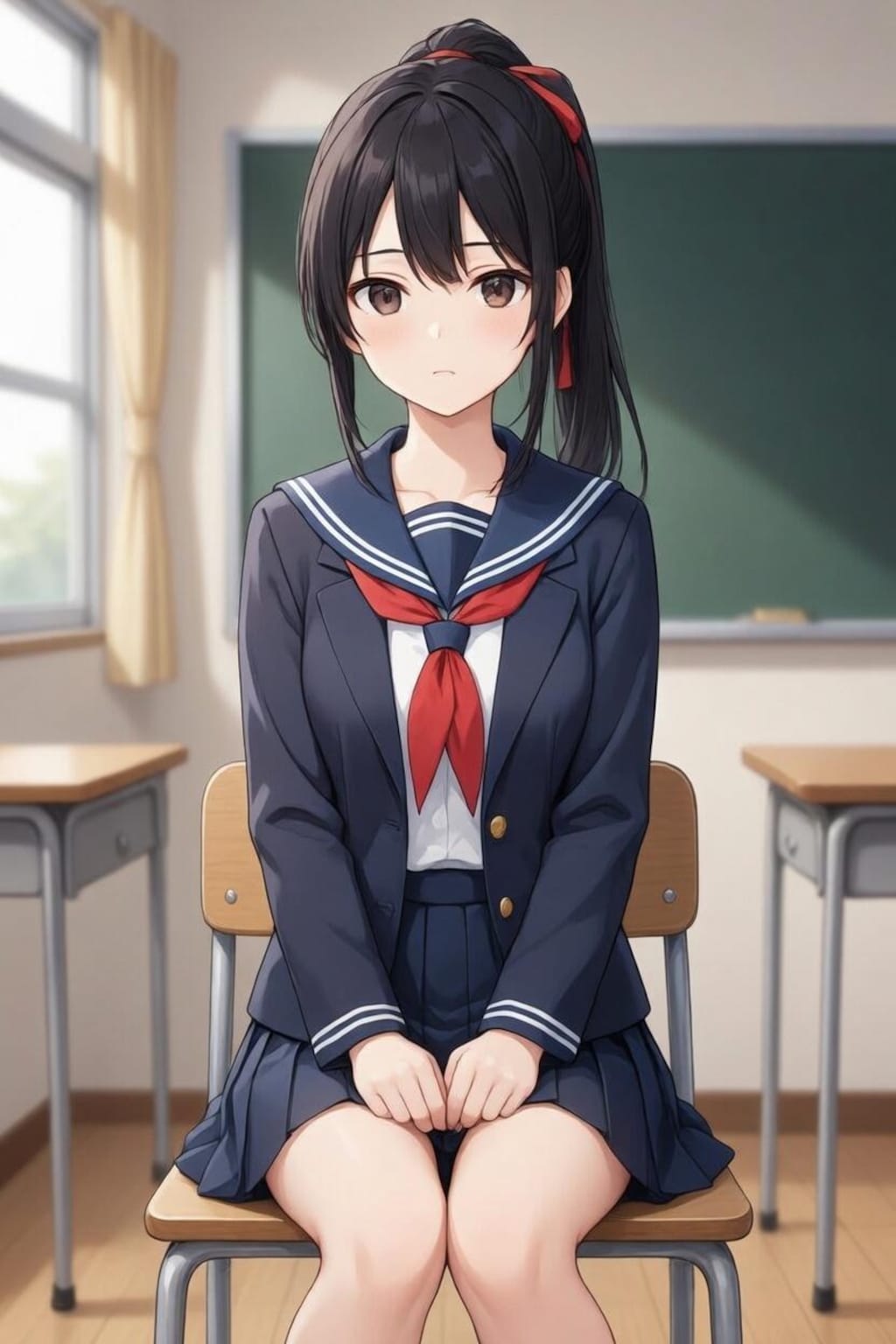 セーラー服の少女