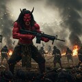 鬼に自動小銃 2枚目