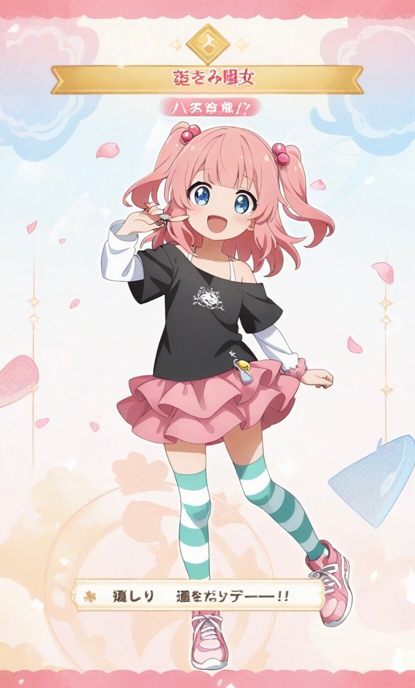 ピンクのスカート☆ | の人気AIイラスト・グラビア
