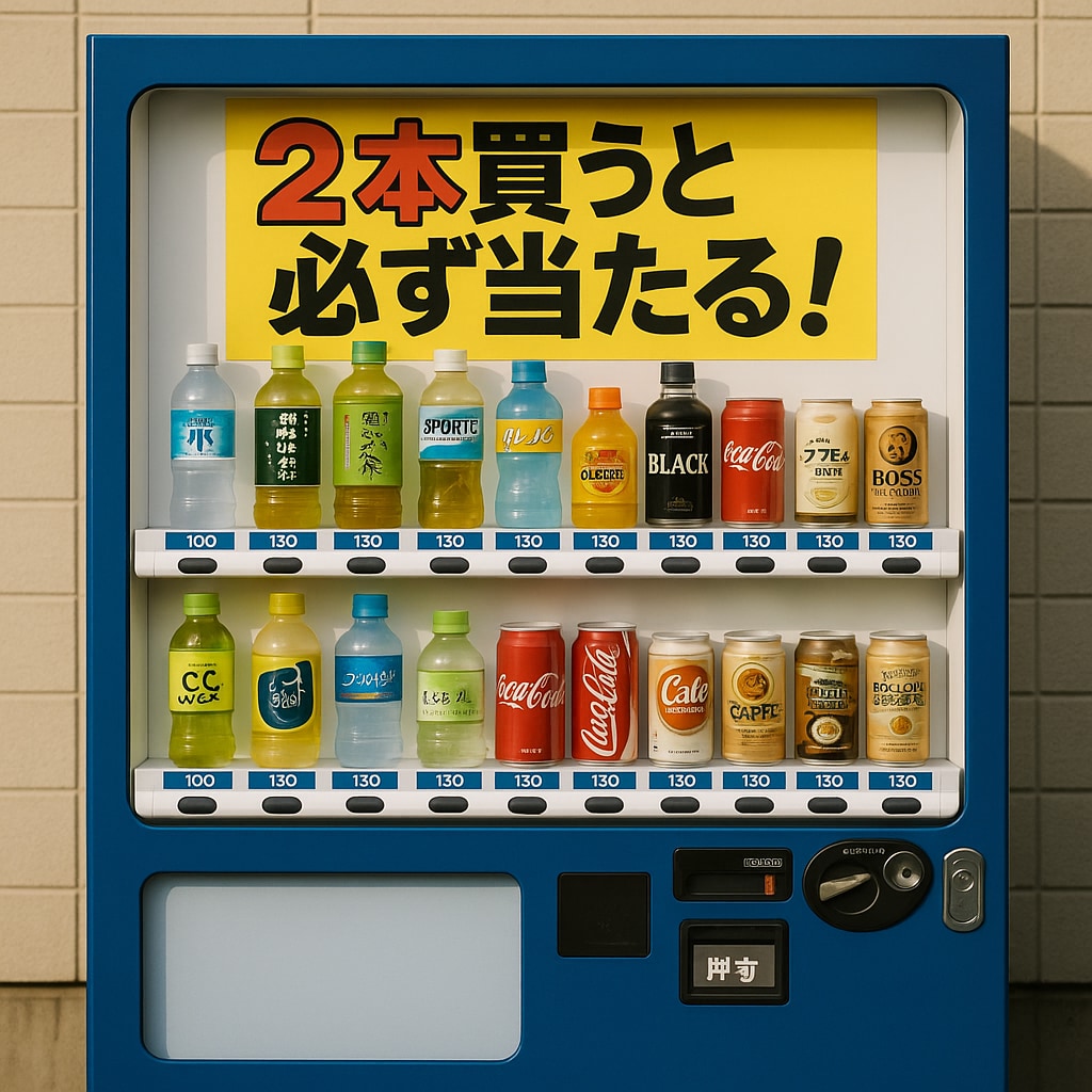 へんなせっていの自販機