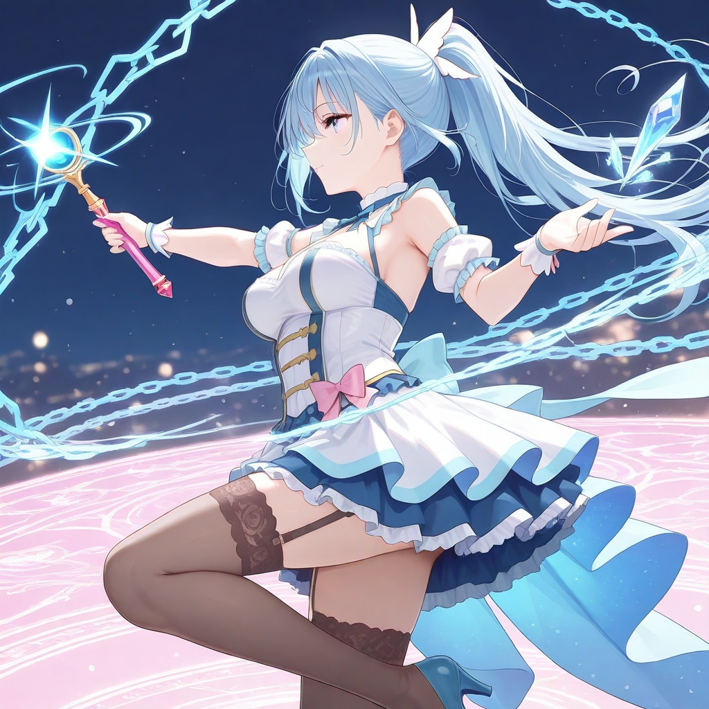 【習作】#UNICORN 版「魔法少女」 | の人気AIイラスト・グラビア