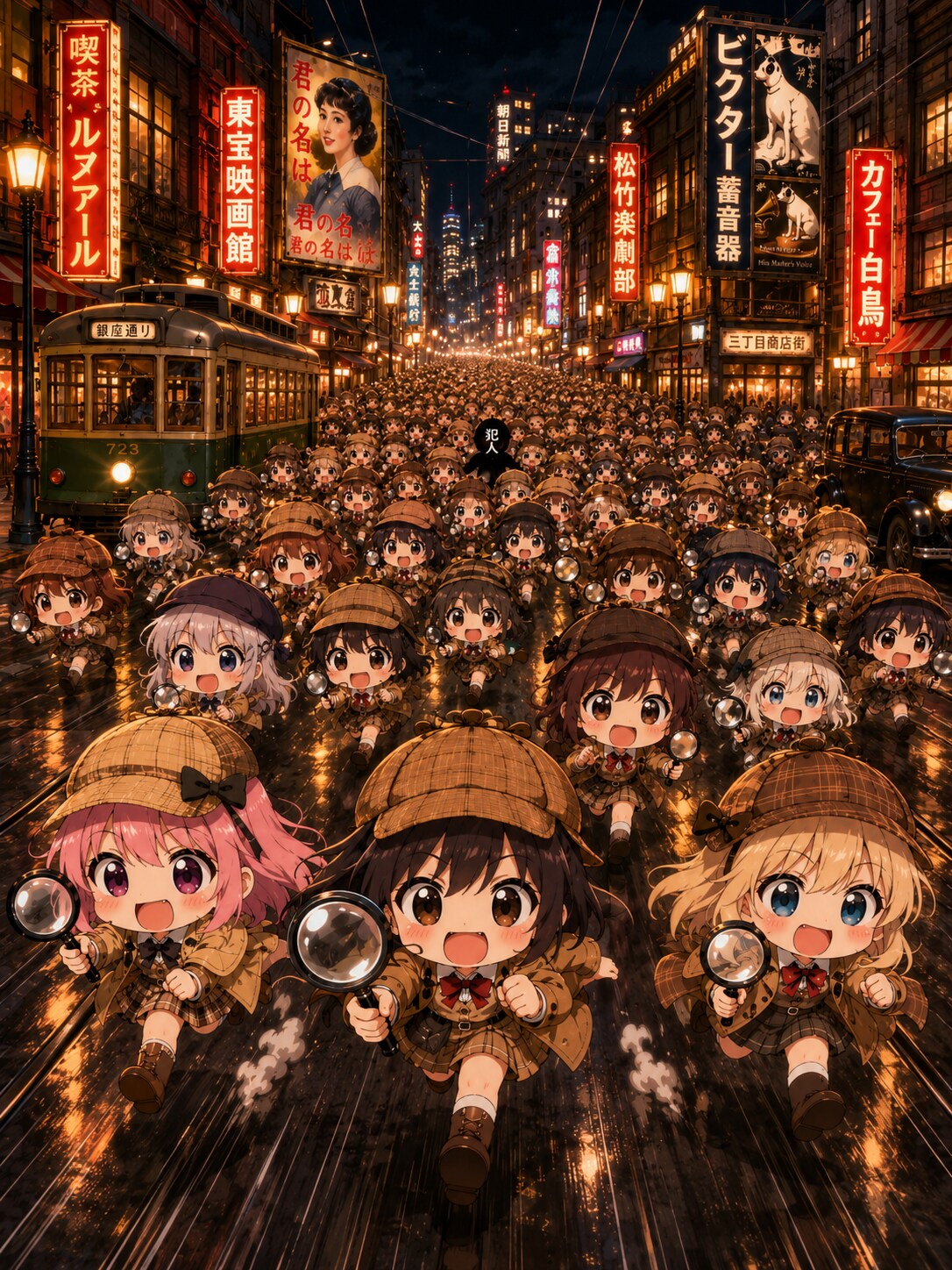 てがかりをさがせー！！