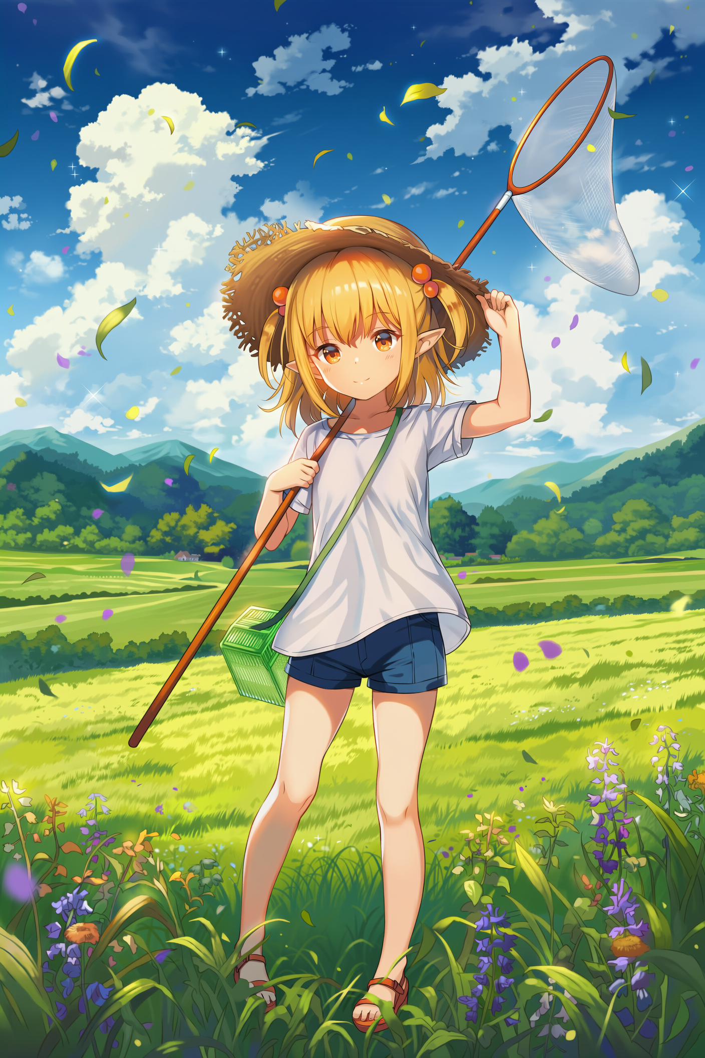 金髪エルフのいる夏