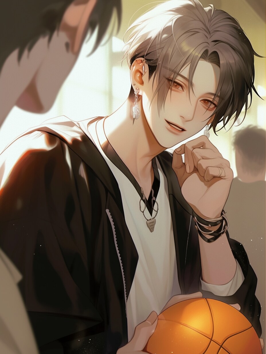 一緒にバスケしよ？🏀 Play basketball with me? 🏀