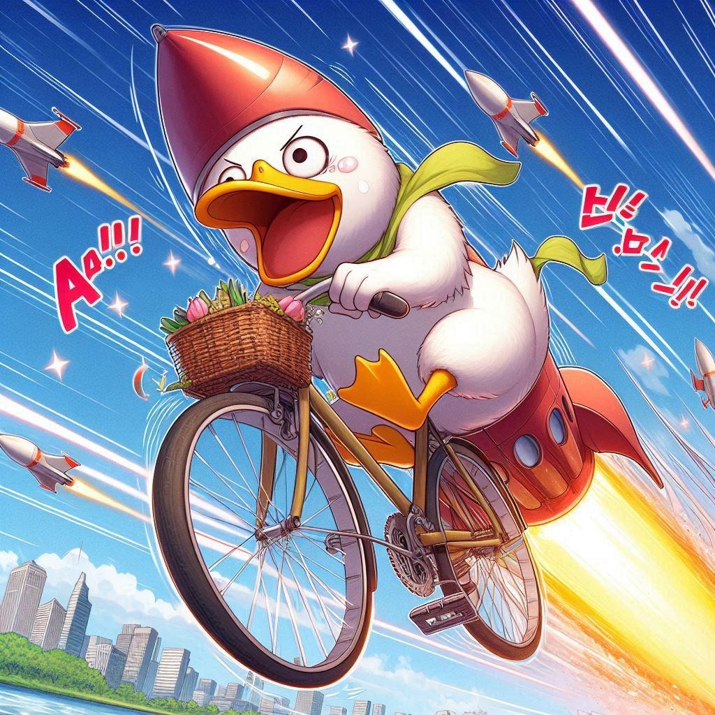 それゆけ！アヒルライダー！