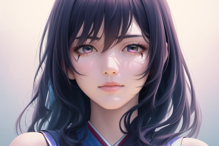 切ない表情のくノ一
