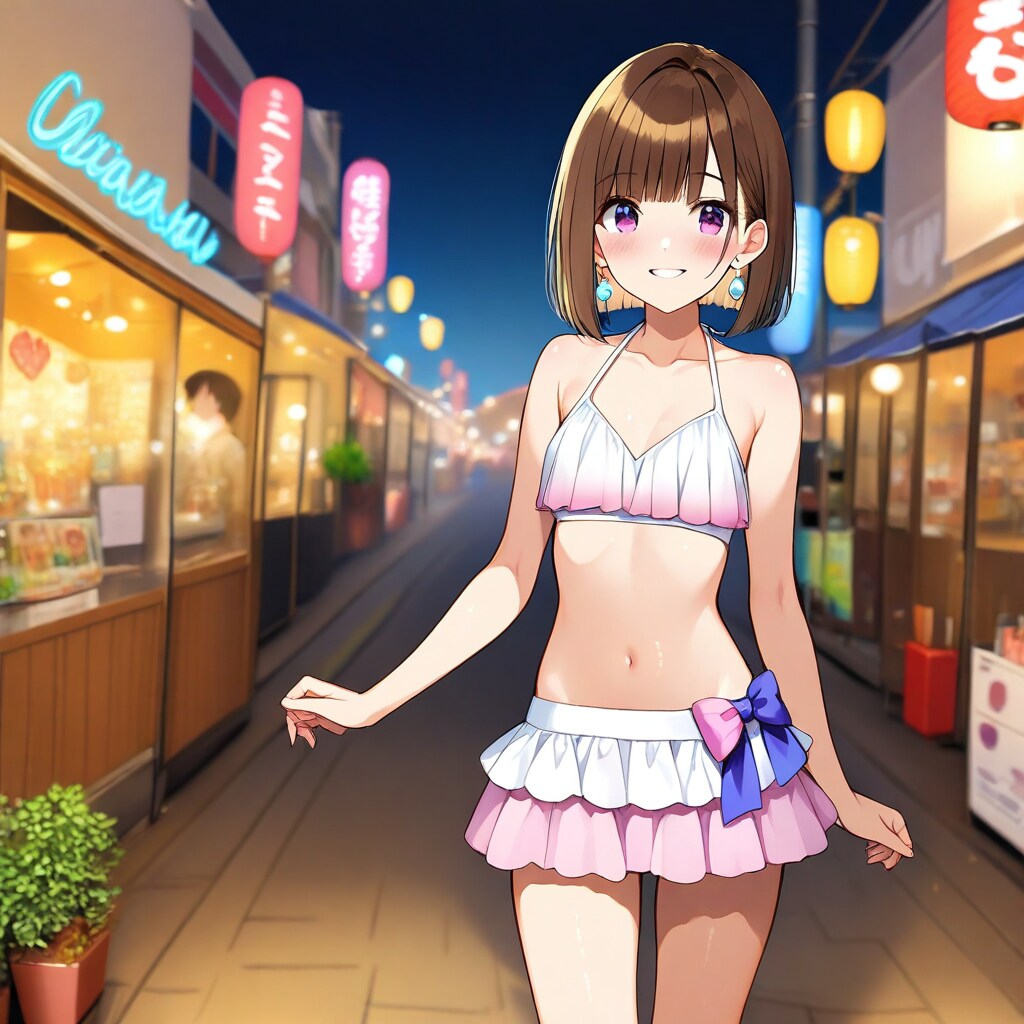 水着デート？
