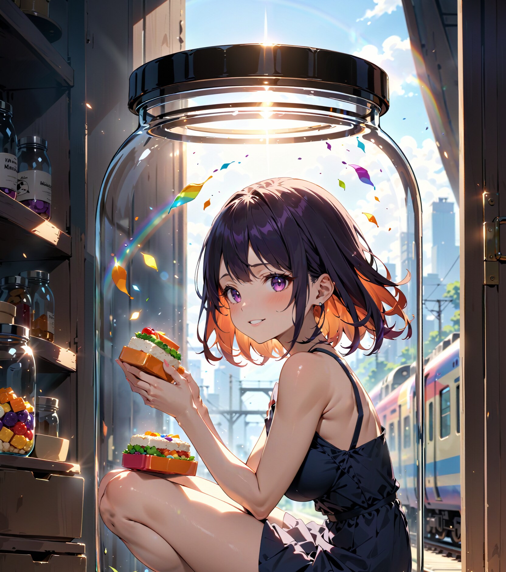 今日は何の日？　駅弁記念日。虹の日