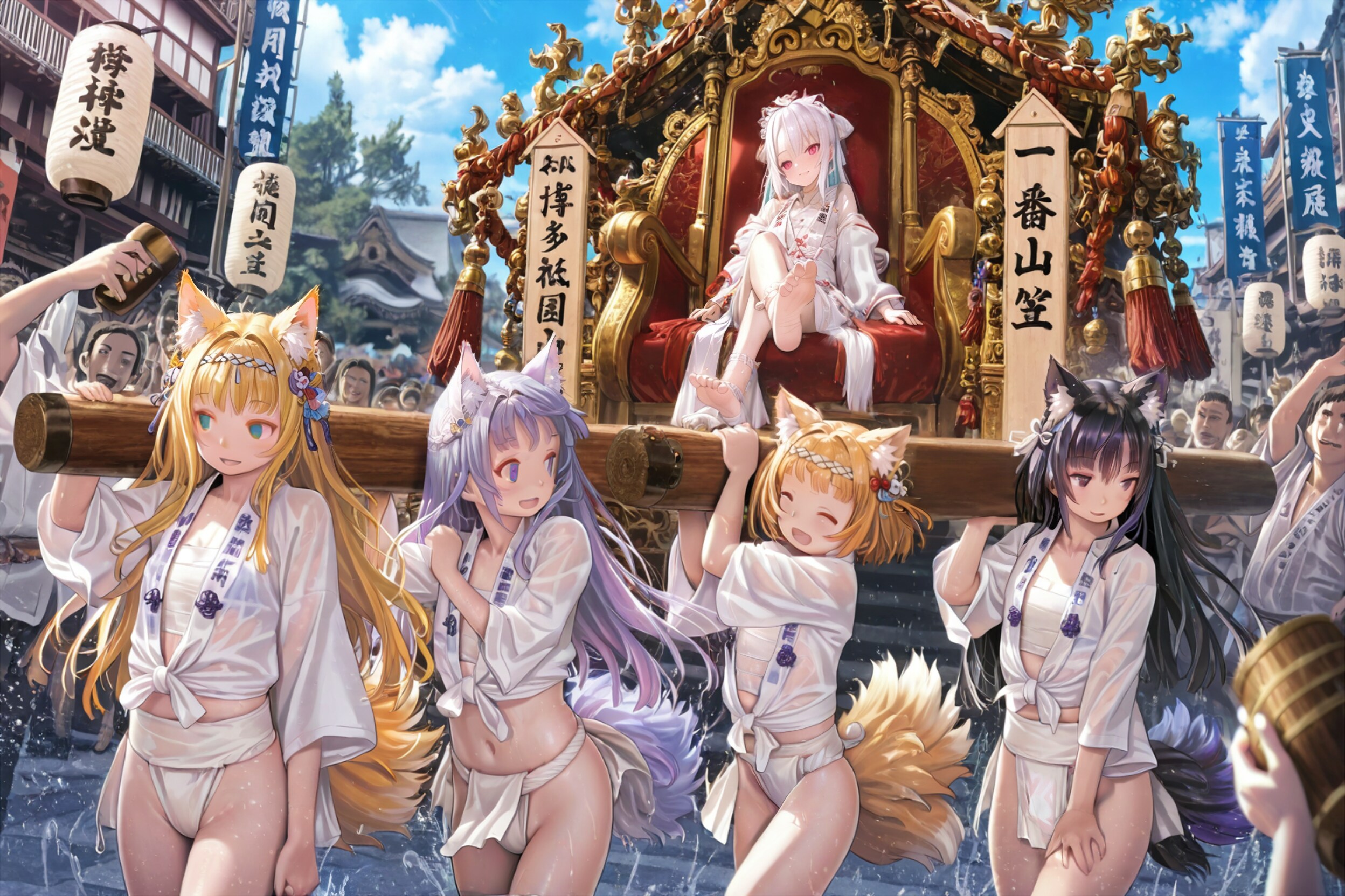 博多祇園山笠の大神さま(いつもの)