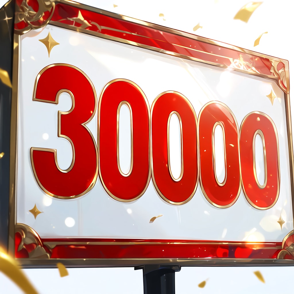 祝30000いいね
