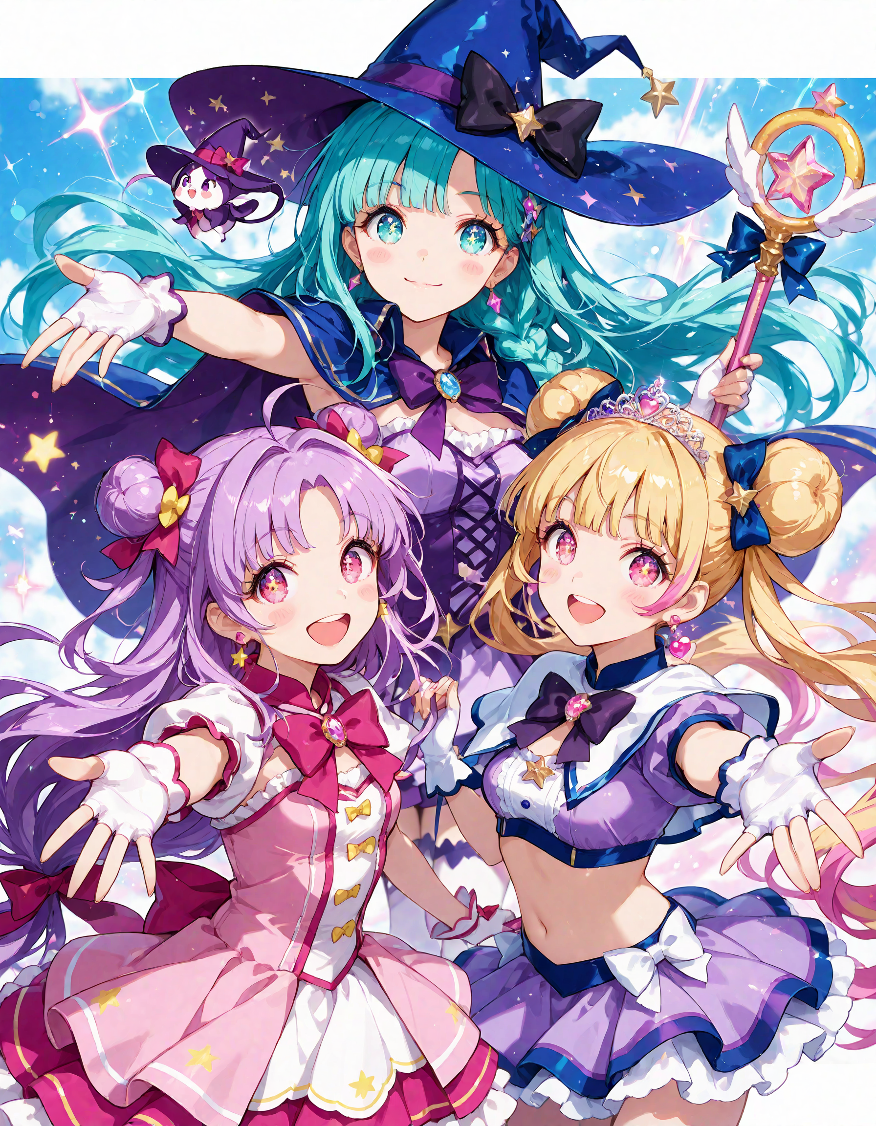 魔法少女② | の人気AIイラスト・グラビア