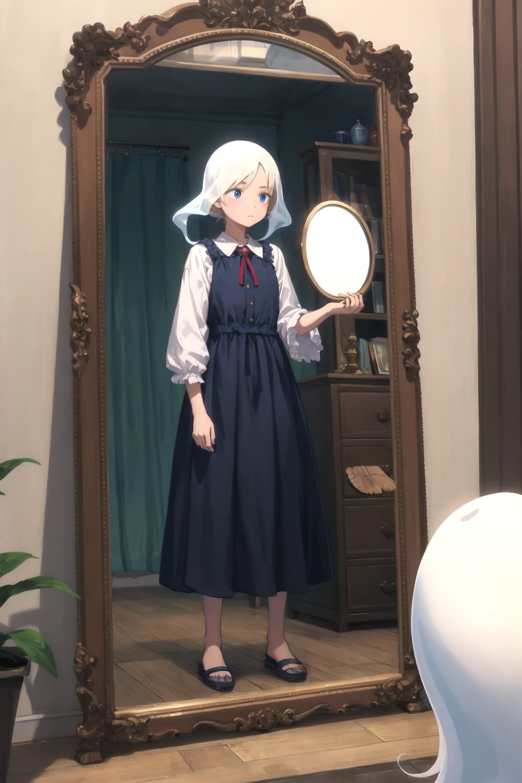鏡のなかの幽霊