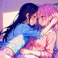 おでこで熱を測る 6枚目