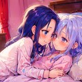 おでこで熱を測る 2枚目