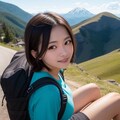 なかなか登山上級者な美女たち 8枚目