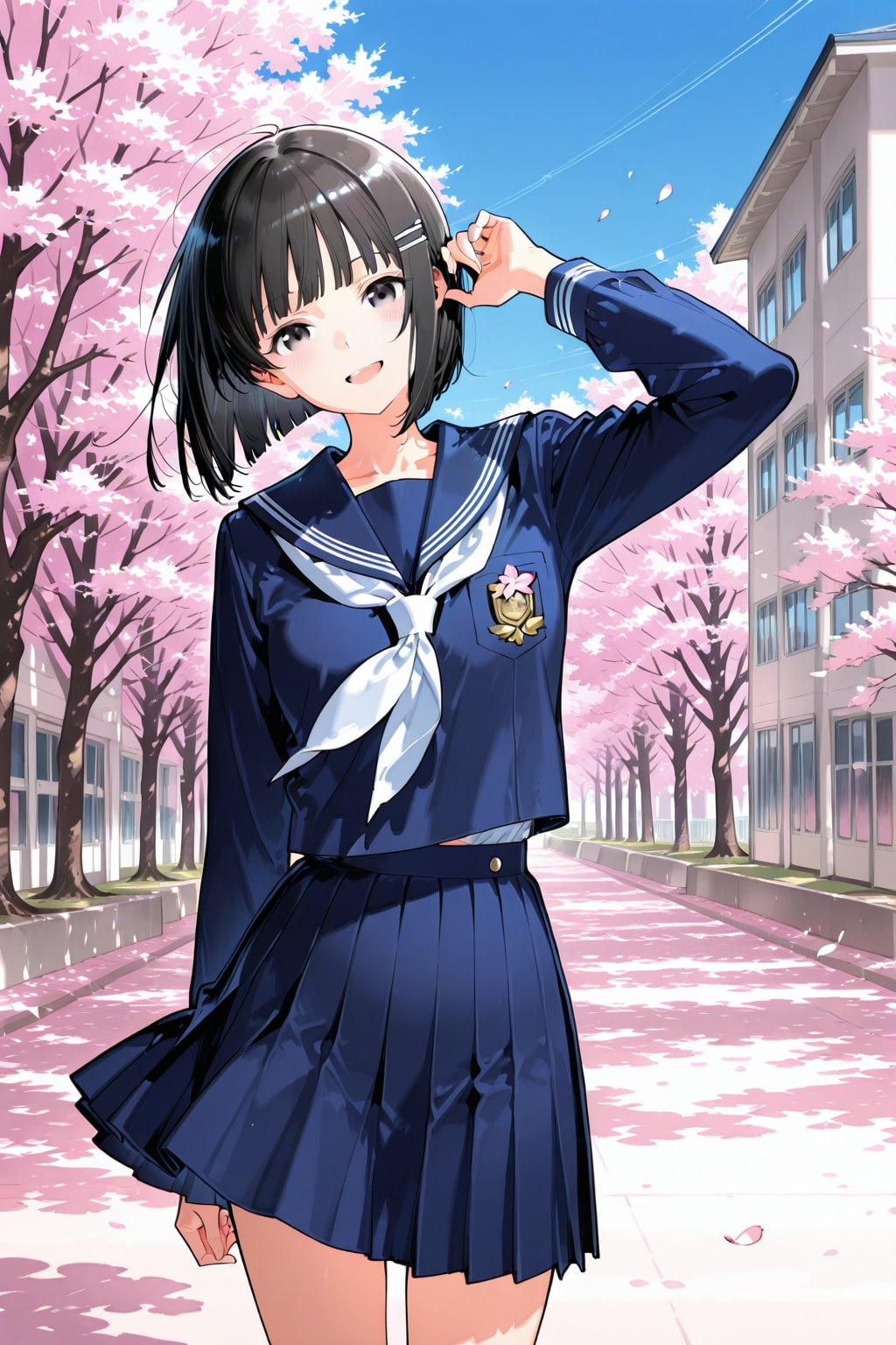 妹ちゃんの新学期💞✨