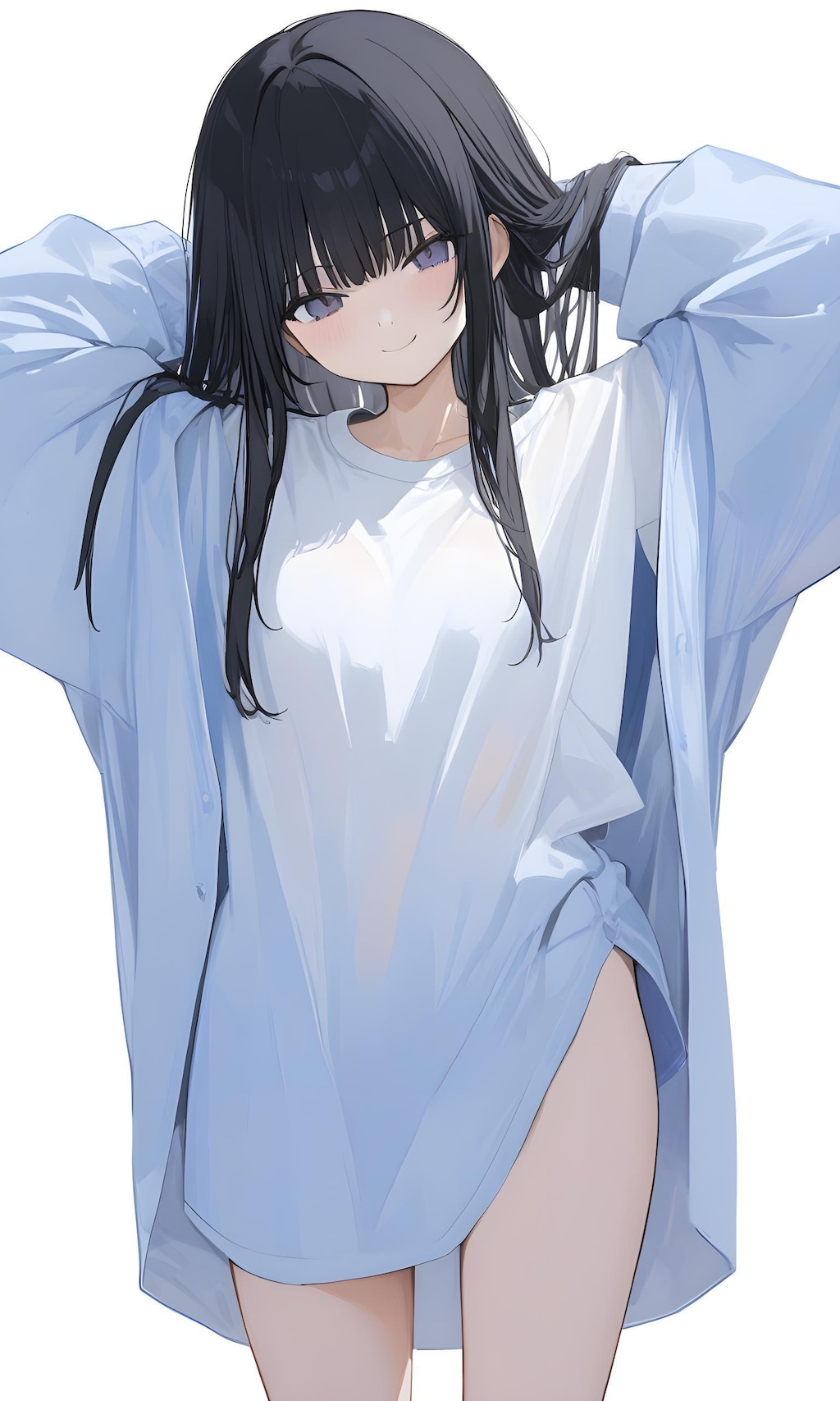 君の服おっきいね