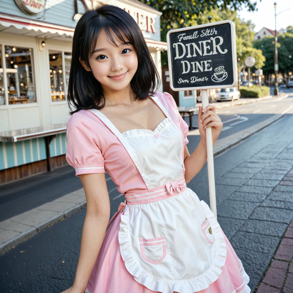 ファミレス店員です。いらっしゃいませ〜