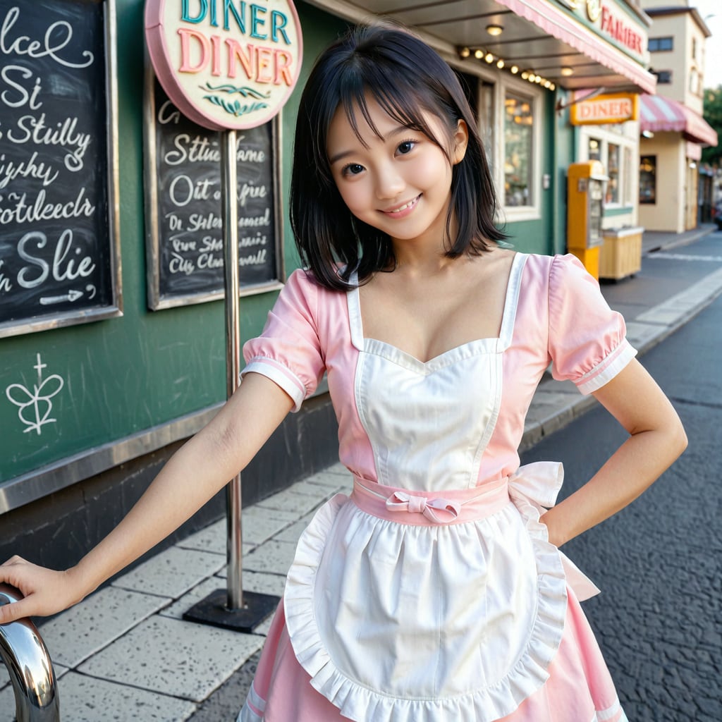ファミレス店員です。いらっしゃいませ〜
