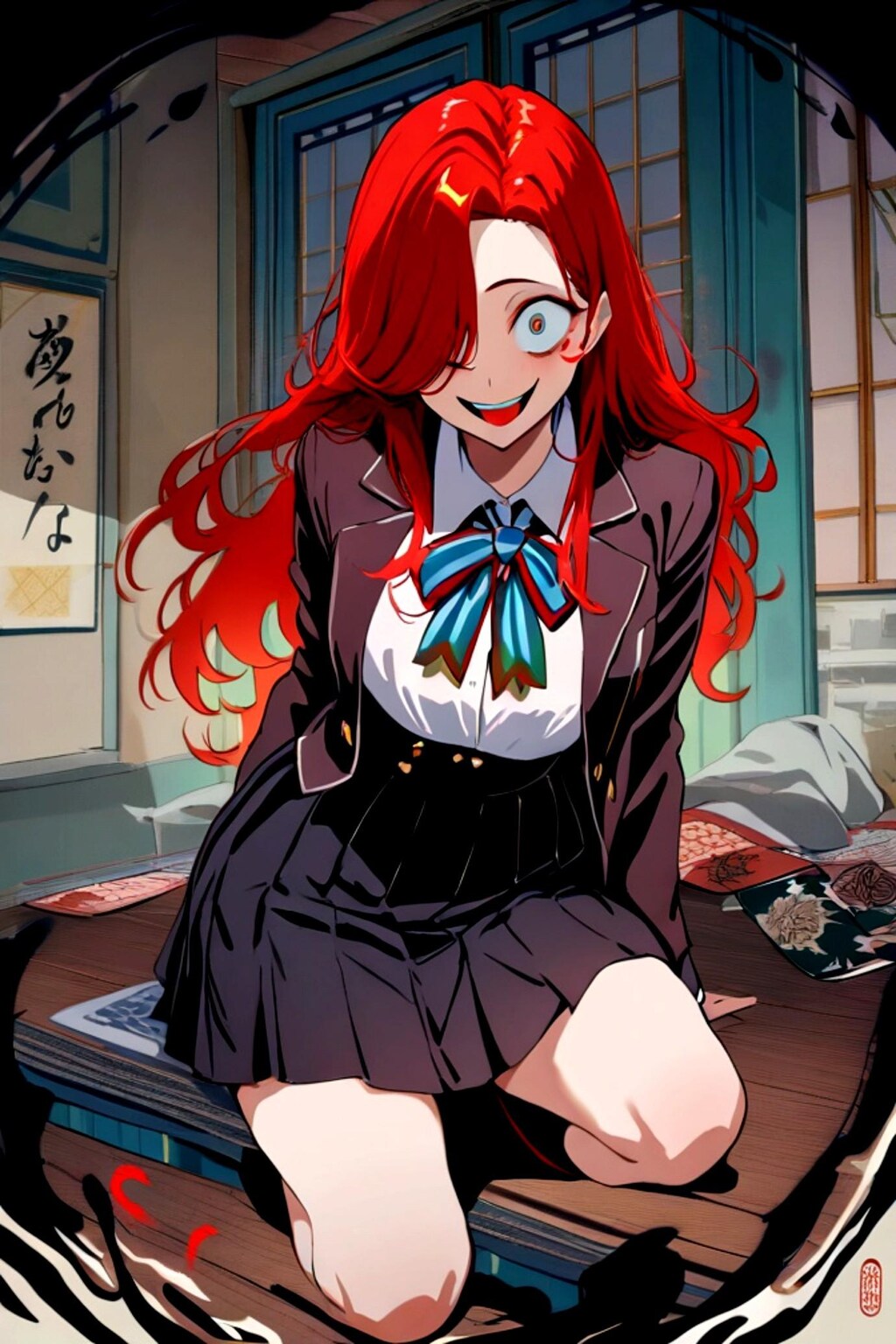 赤髪のヤンデレさん