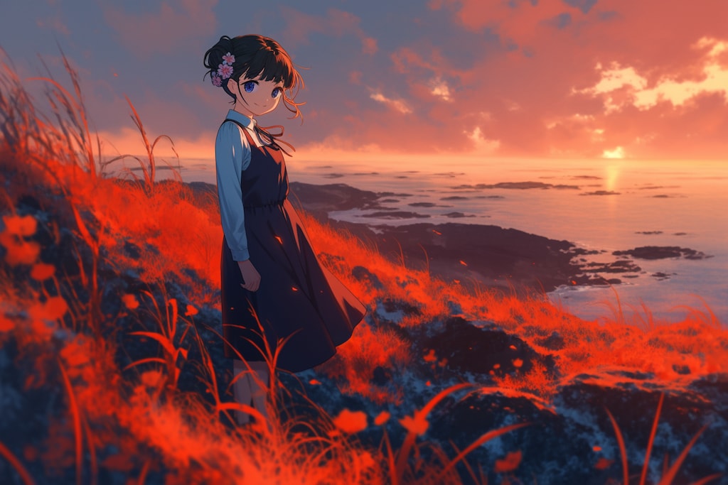 夕暮れのおだんごちゃん🍡✨148