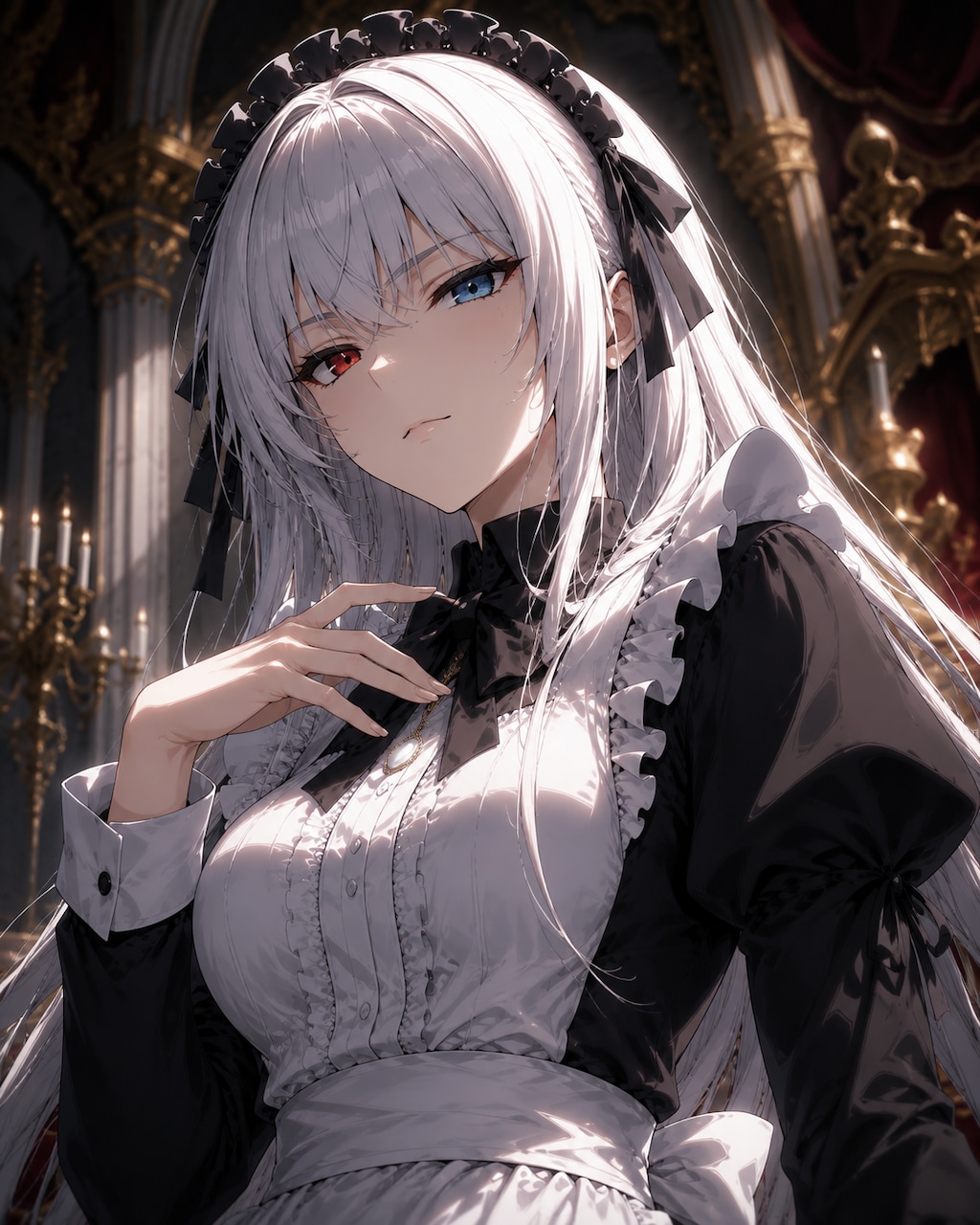 メイド姿でも、やっぱり魔王。｜ルミナス・バレンタイン
