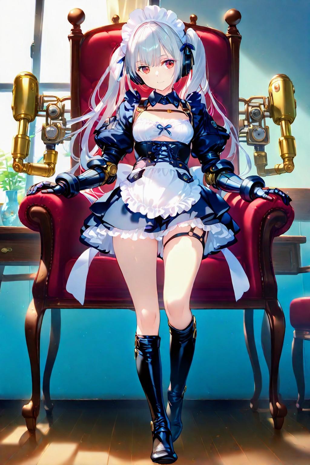 メカニカルな、メイドお姉やん　02